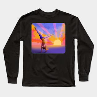 Cartwheel Sunset Long Sleeve T-Shirt